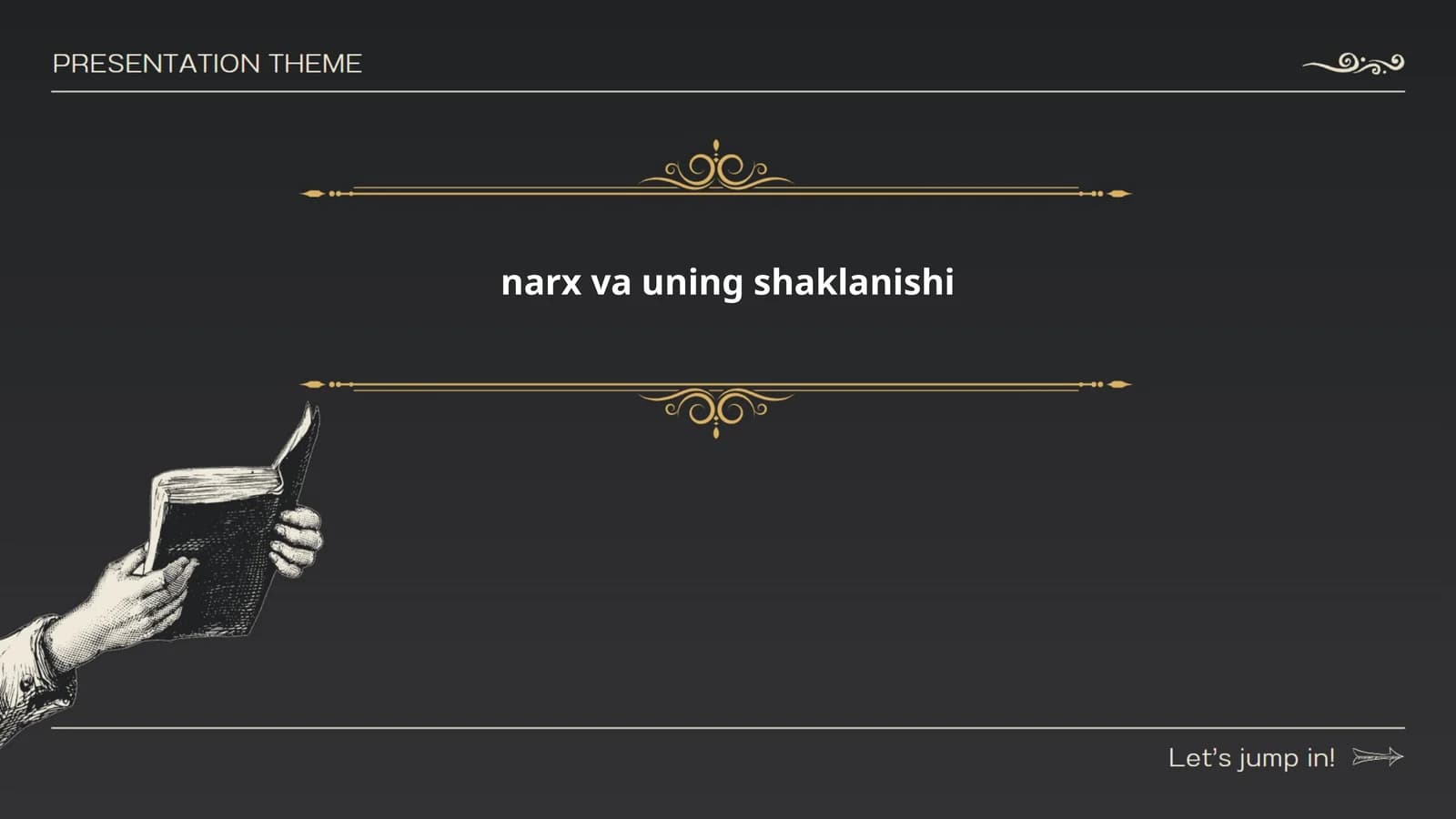 Narxning ma'nosi