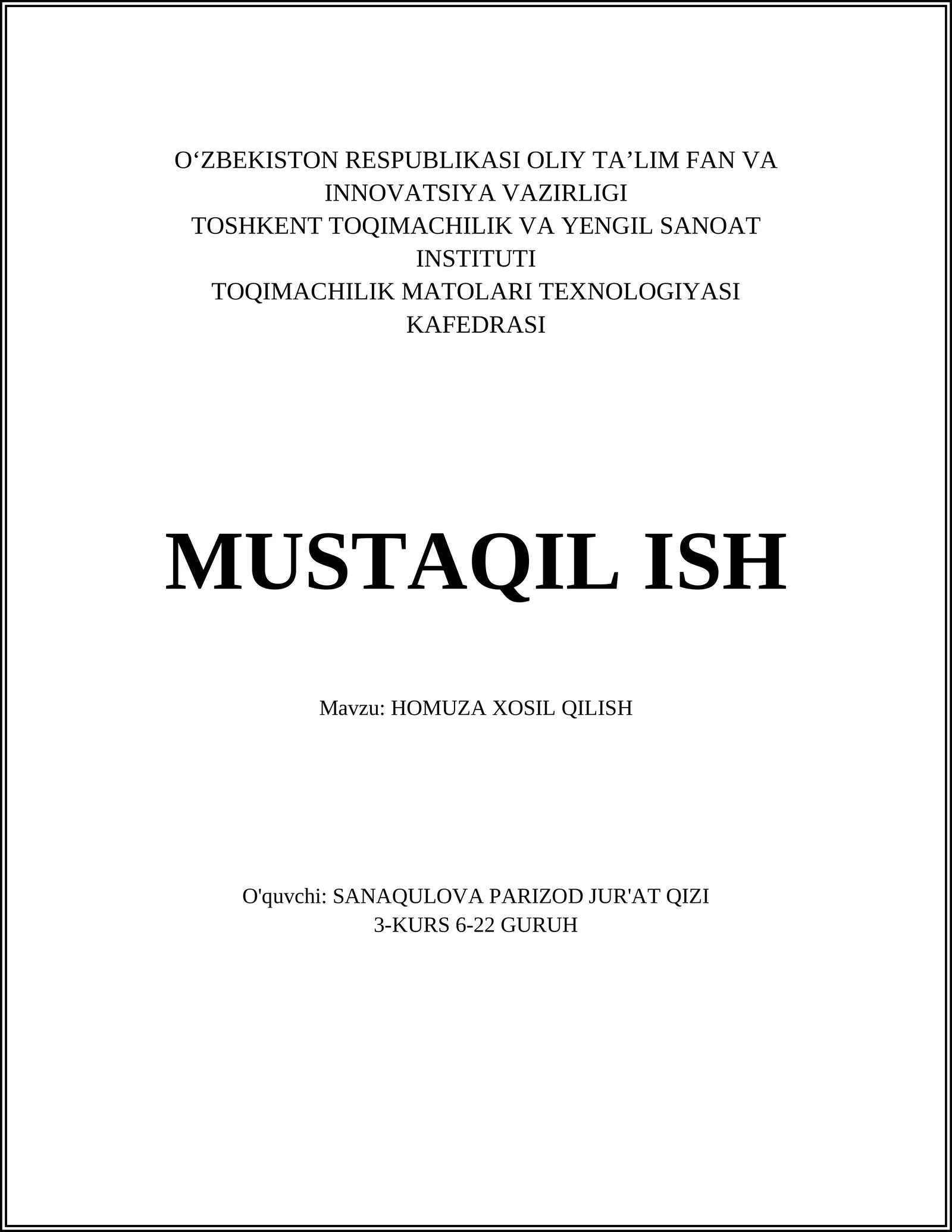 Sut mahsulotlari xosil qilish