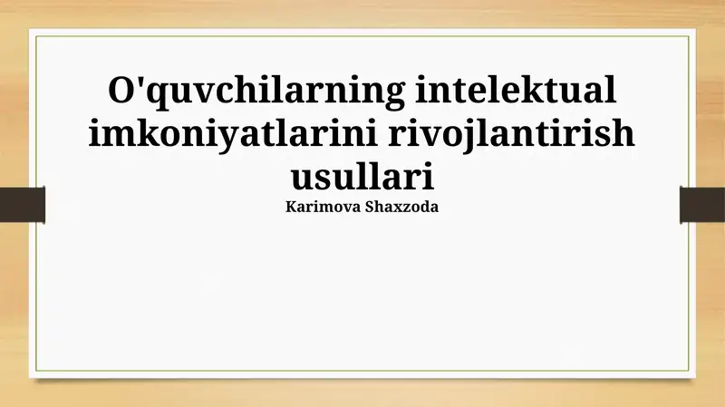 Product slide 1