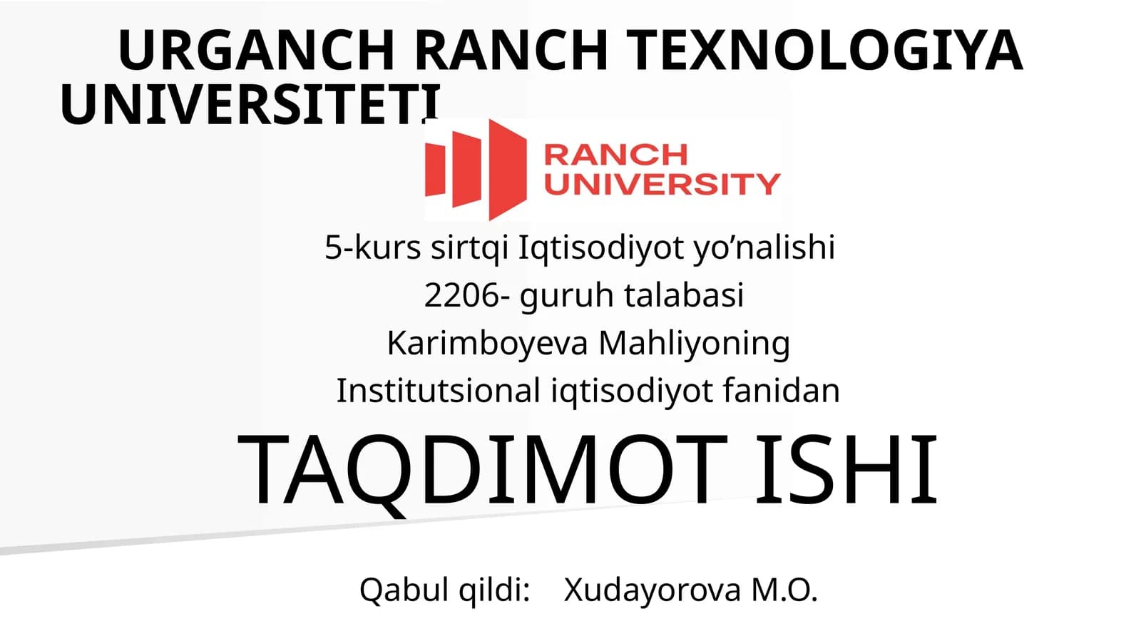 Tabiat va jamiyat uyg`unligi institutsianal nazariyalar obekti sifatida