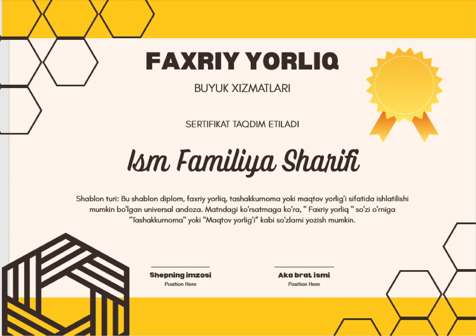FAXRIY YORLIQ