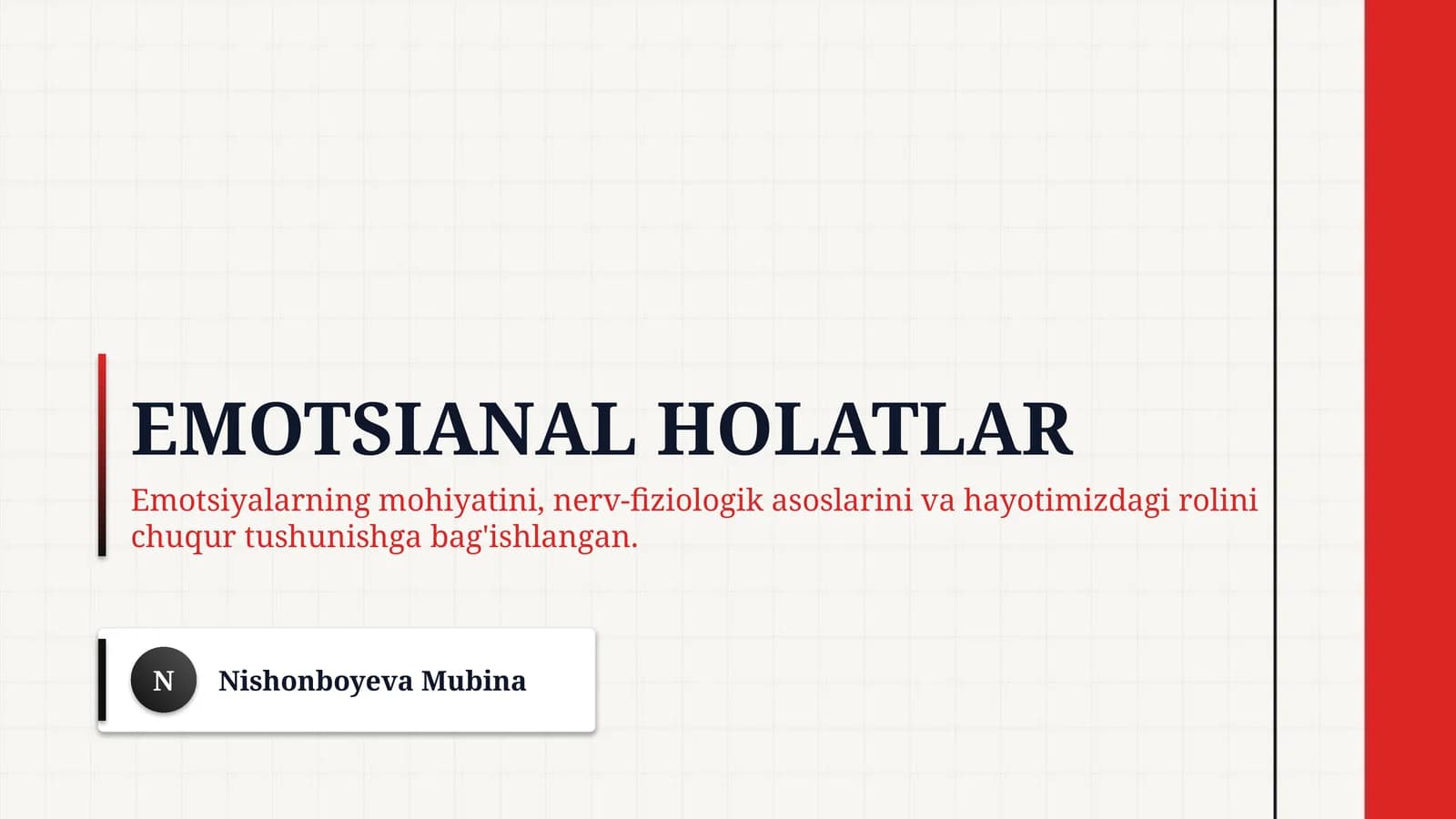 Emotsianal holatlar