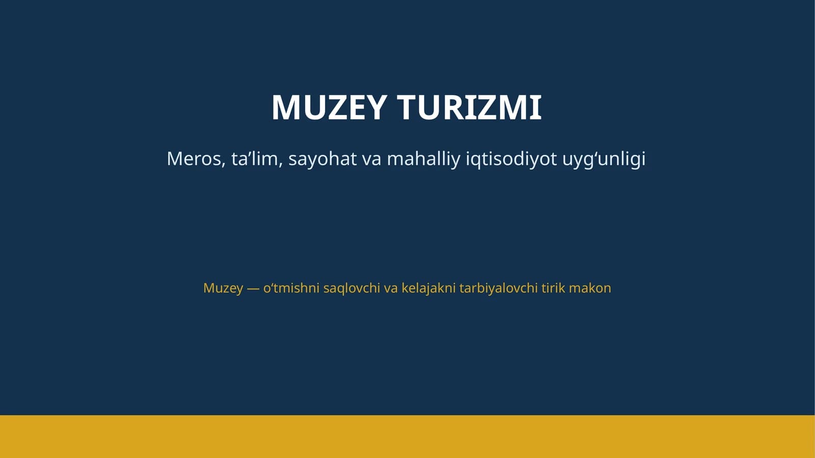 MUZEY TURIZMI