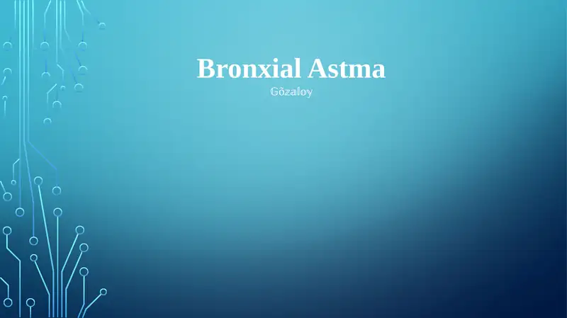 Bronxial Astma