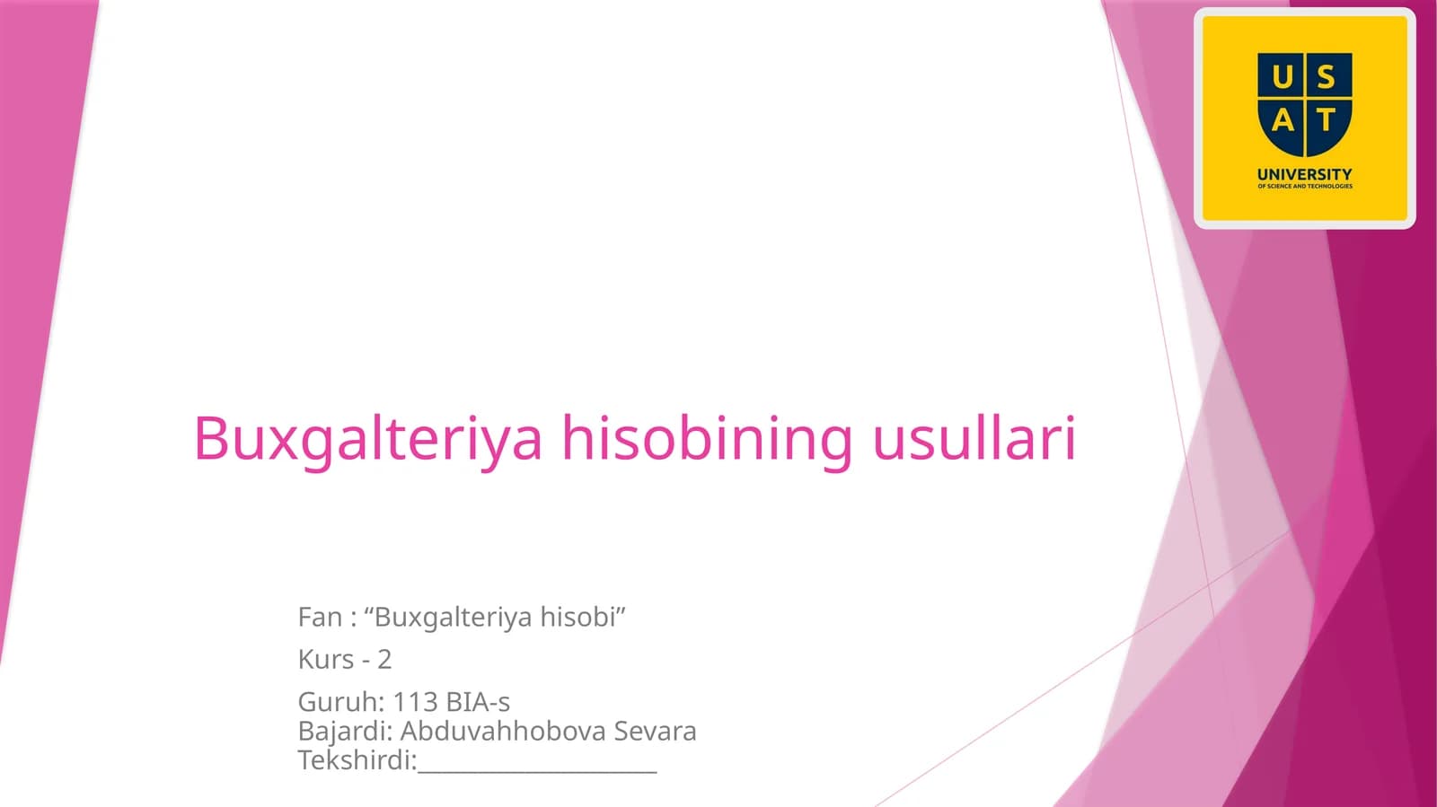 Buxgalteriyahisobiningusullari