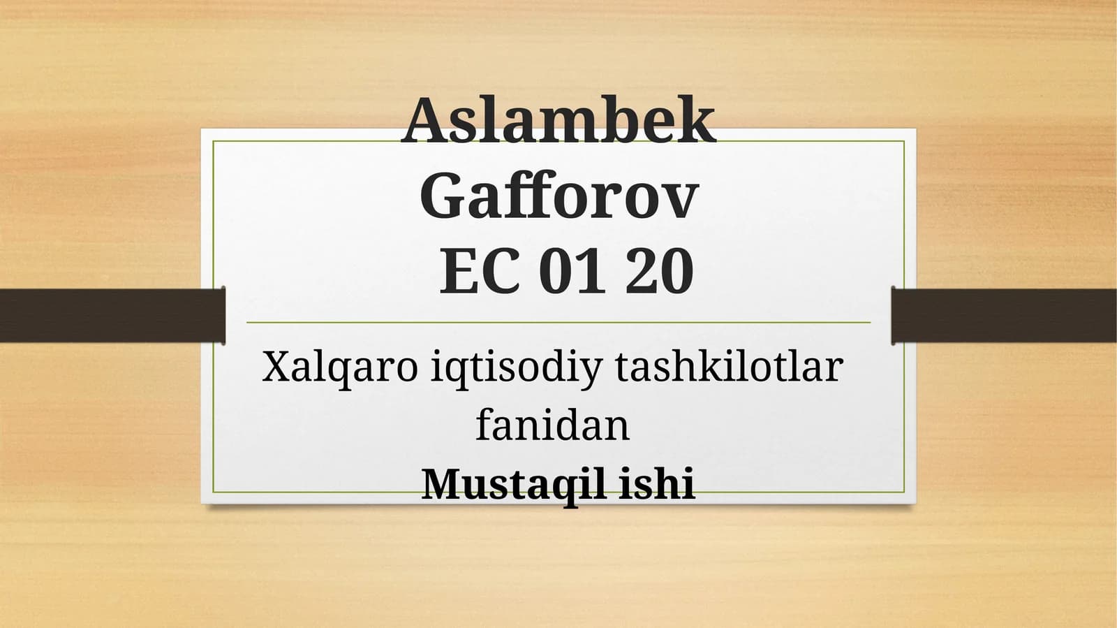 Aslambek Gafforov EC 01 20