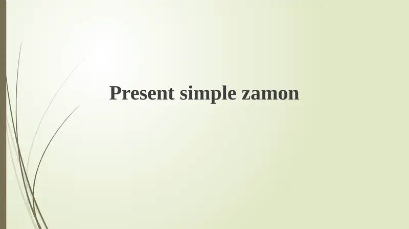 Present simplezamon