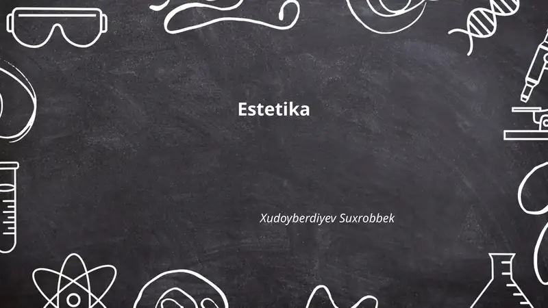 Estetika