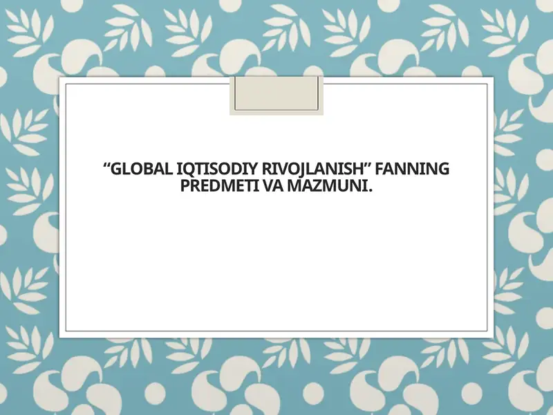 Product slide 1