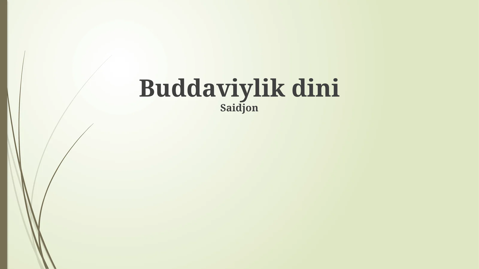 Buddaviylik dini