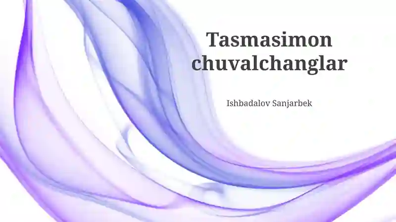 Tasmasimon chuvalchanglar