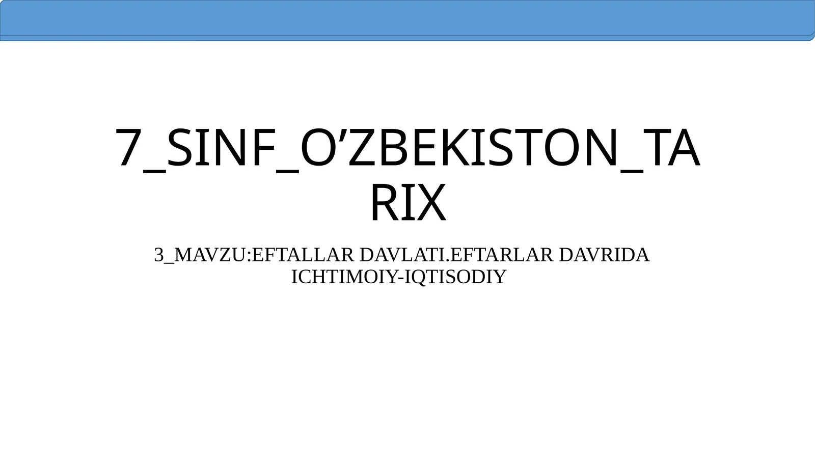 EFTALLAR DAVLATI