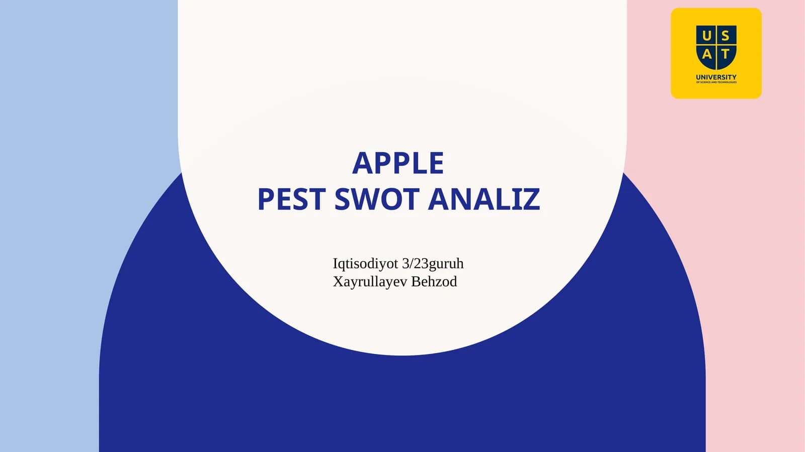 Applepest swotanaliz