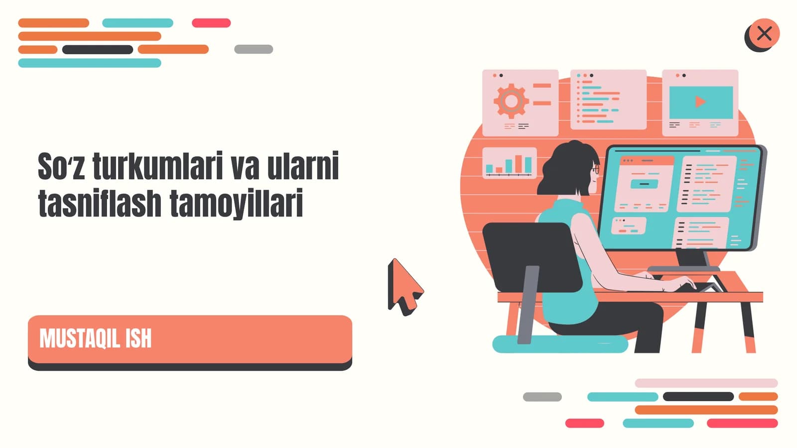 Soʻz turkumlari va ularni tasniflash tamoyillari