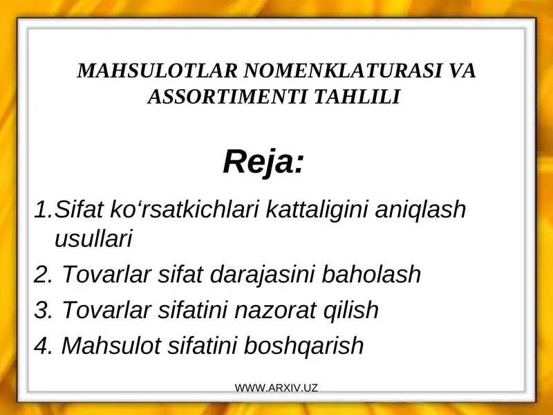 Product slide 1
