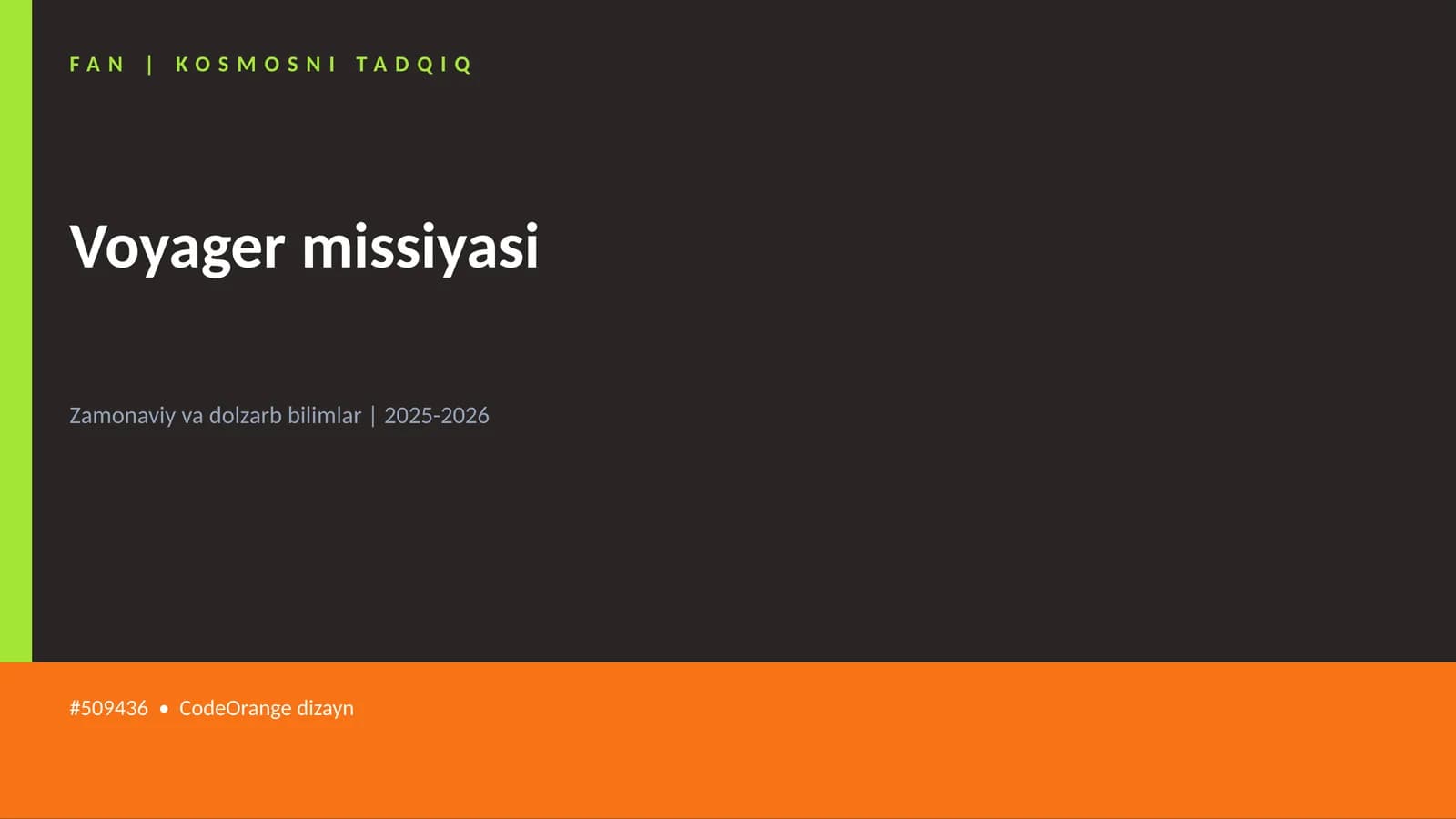 Voyager missiyasi
