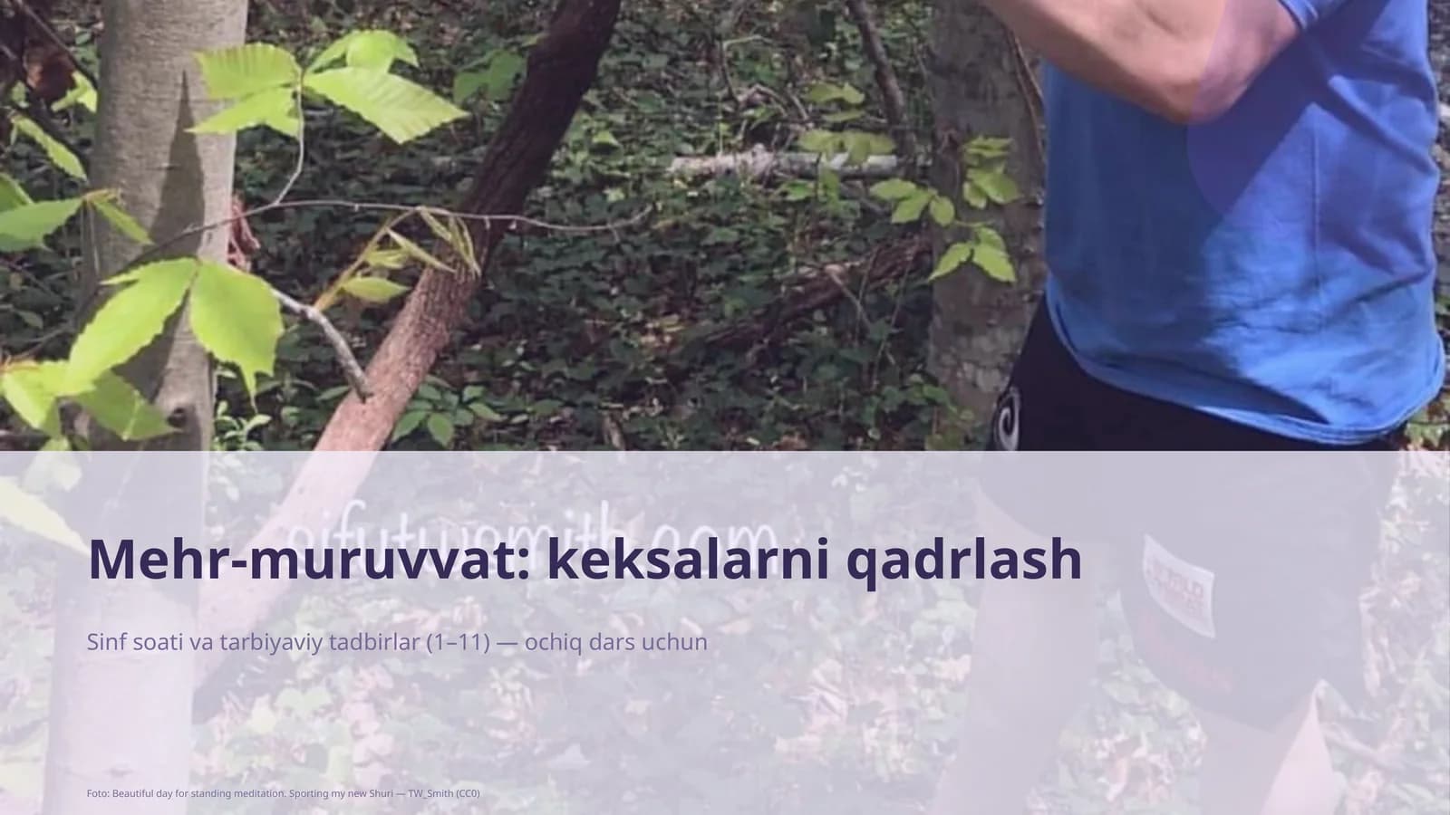 Mehr-muruvvat: keksalarni qadrlash