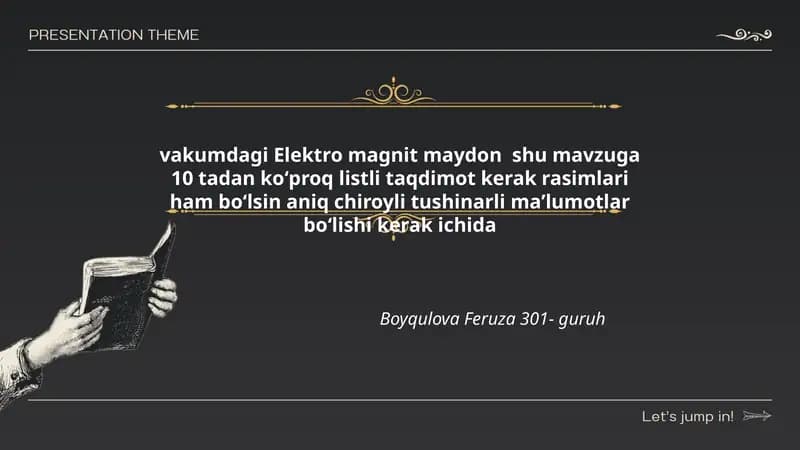 Elektro magnit maydon