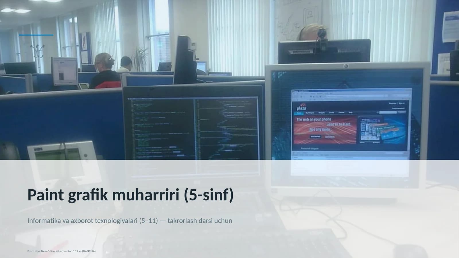 Paint grafik muharriri (5-sinf)