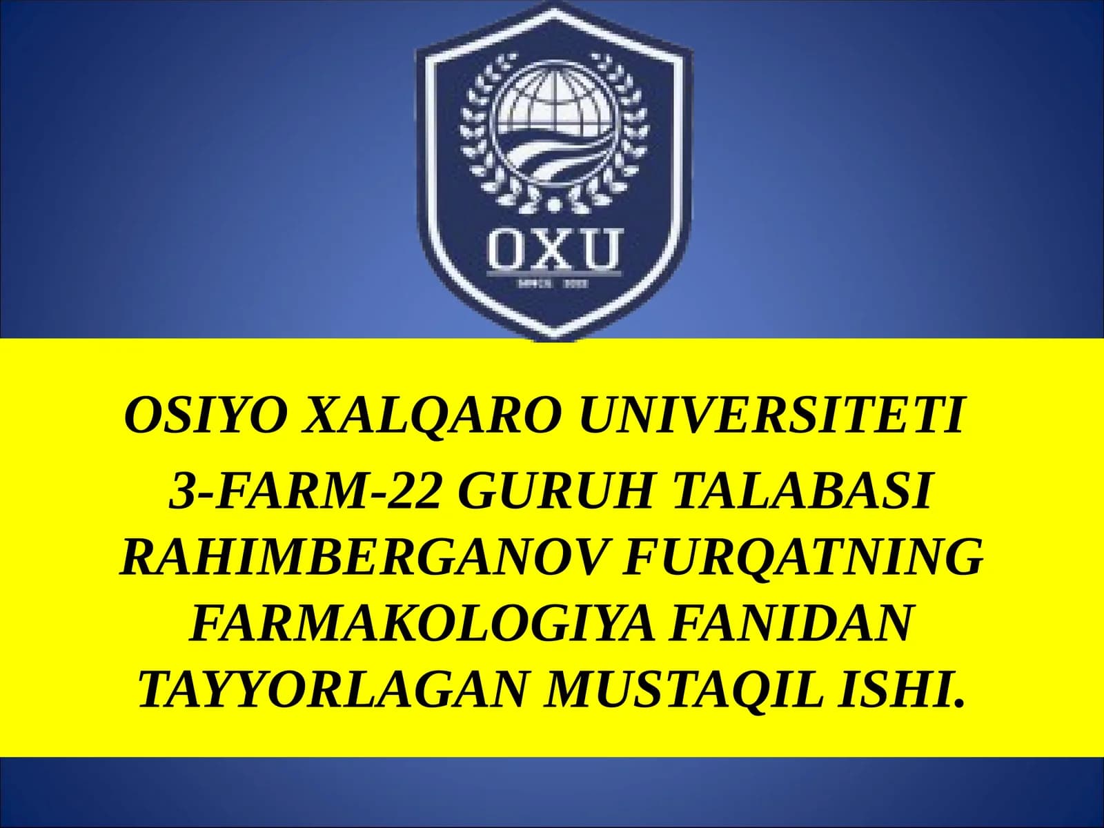 Dorilarni organizmga kiritish yo‘llari, so‘rilishi va ovqat bilan o‘zaro munosabati
Dorilarning meta
