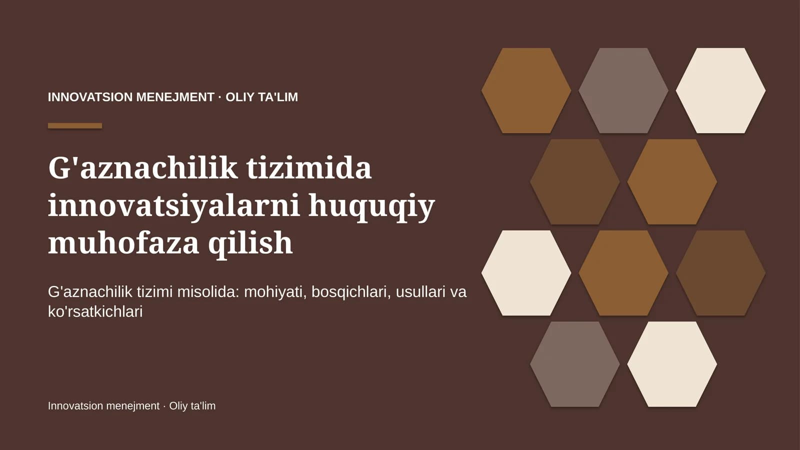 g'aznachilik tizimida innovatsiyalarni huquqiy muhofaza qilish 3831