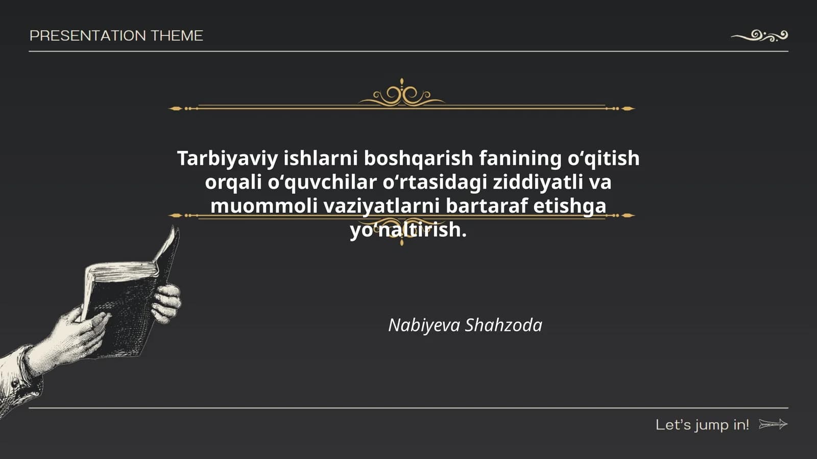 Ziddiyatlarni aniqlash va hal qilish usullari