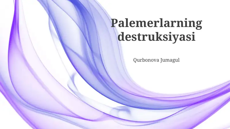Palmerlarning ekologik ta'siri