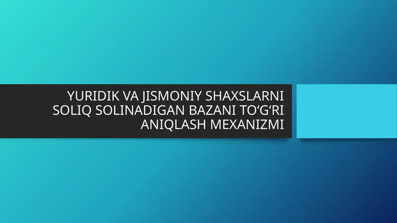 Product slide 1