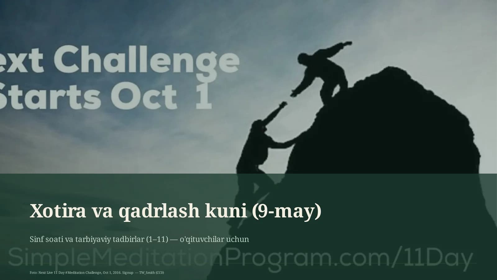 Xotira va qadrlash kuni (9-may)