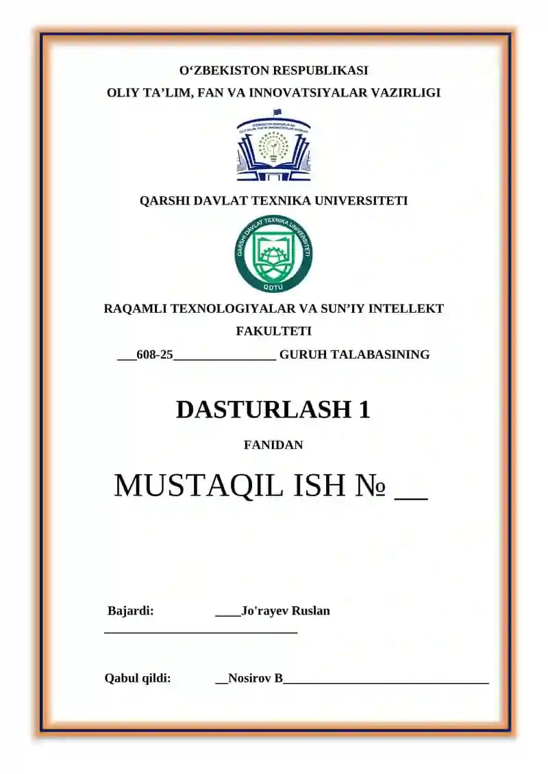 Takrorlanuvchi algoritmlari