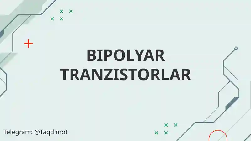 Bipolyar Tranzistorlar