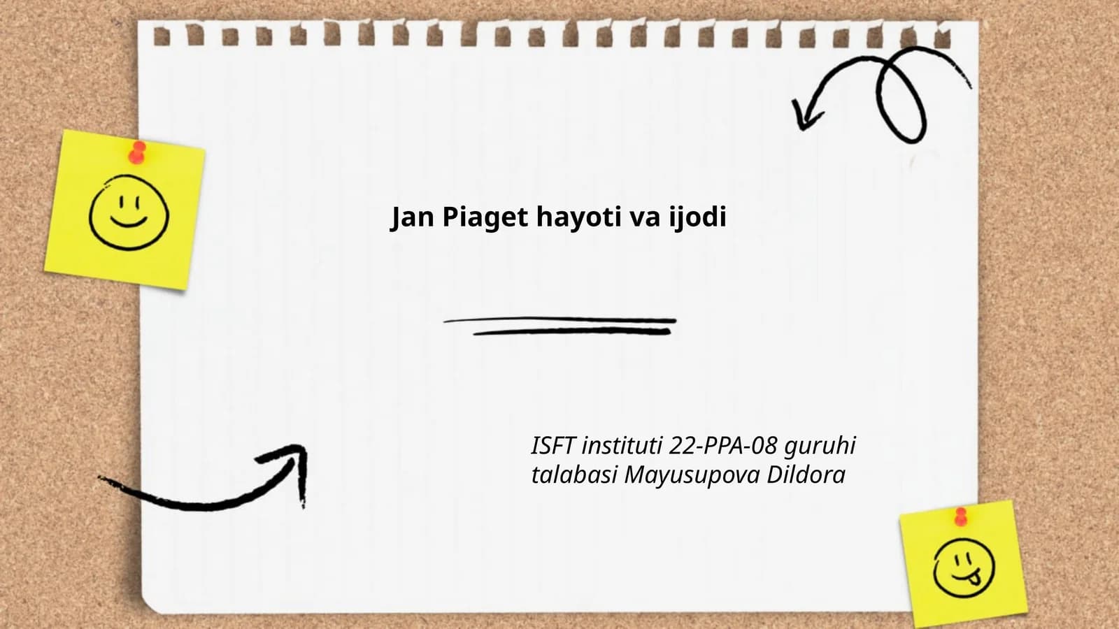 Jan Piaget hayoti va ijodi