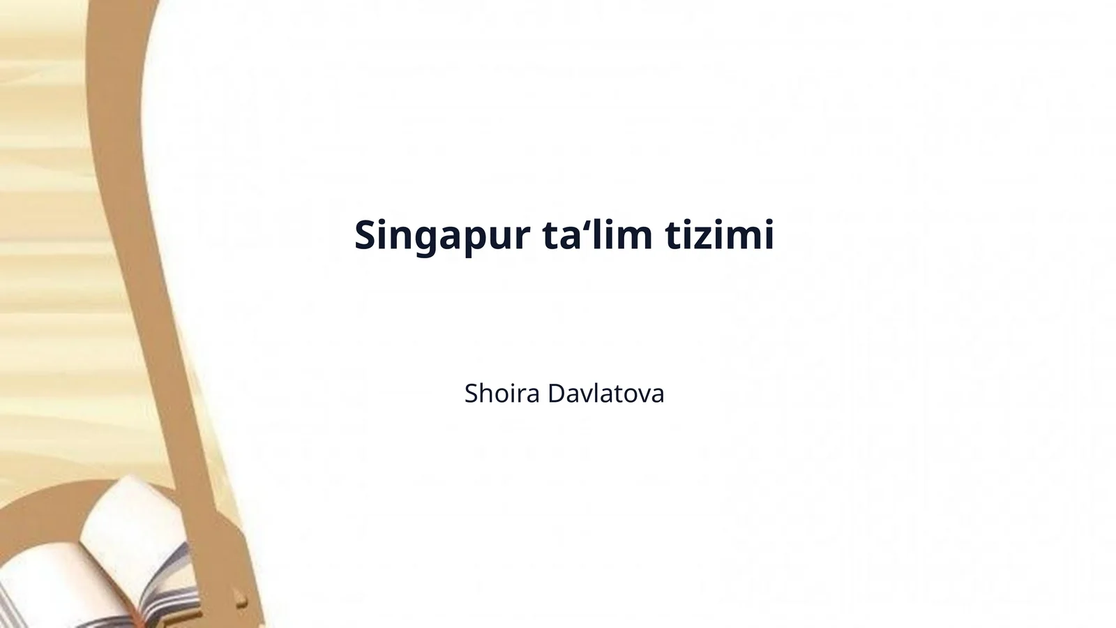 Singapur ta‘lim tizimi