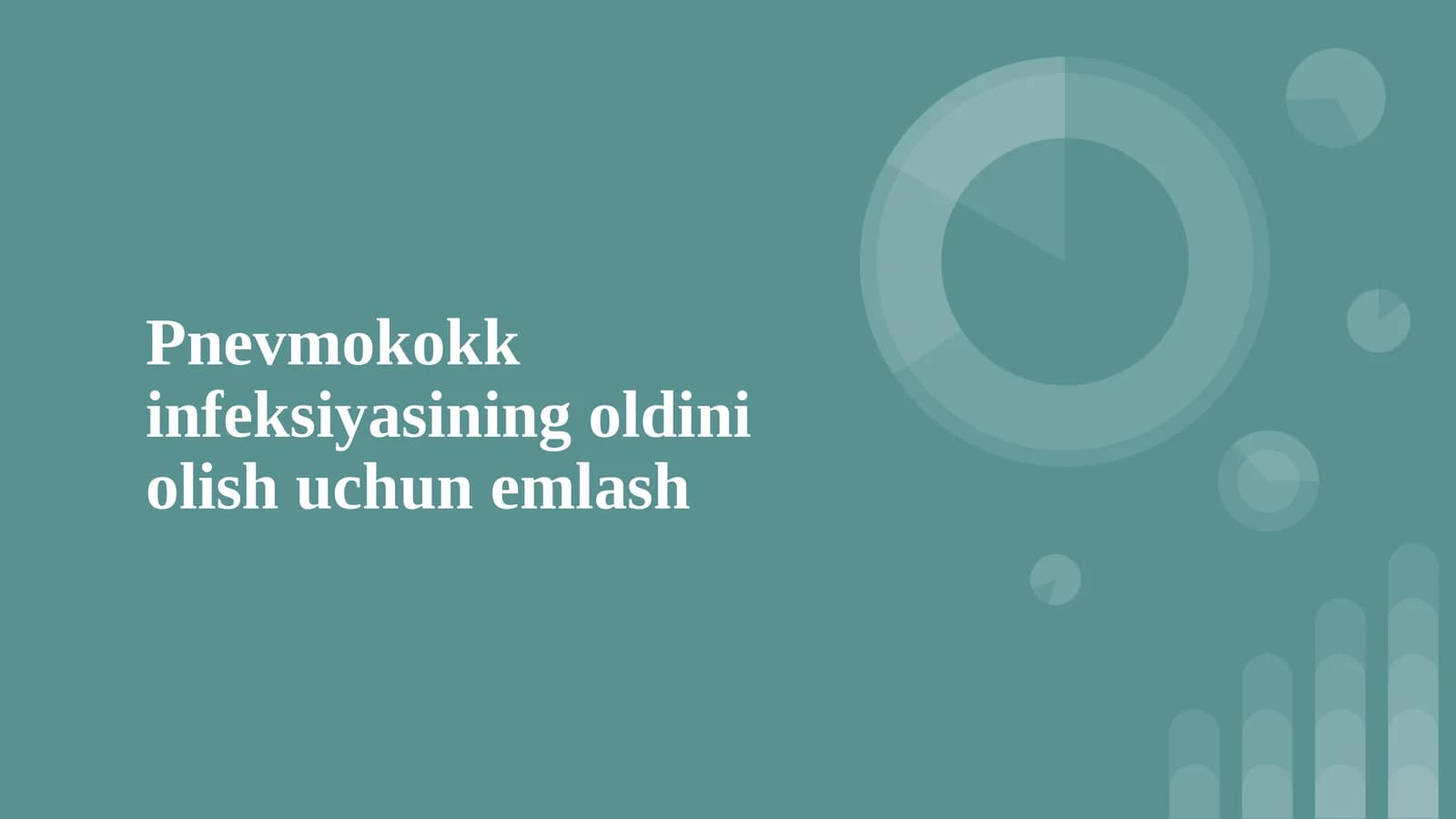 Pnevmokokk infeksiyasiga qarshi emlash (1-variant)