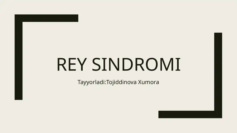 Reysindromi