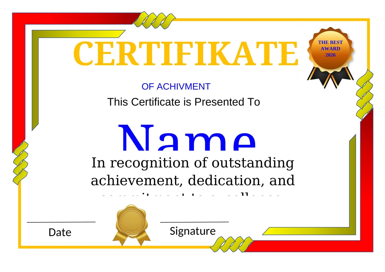 CERTIFICATE PROFESSIONAL