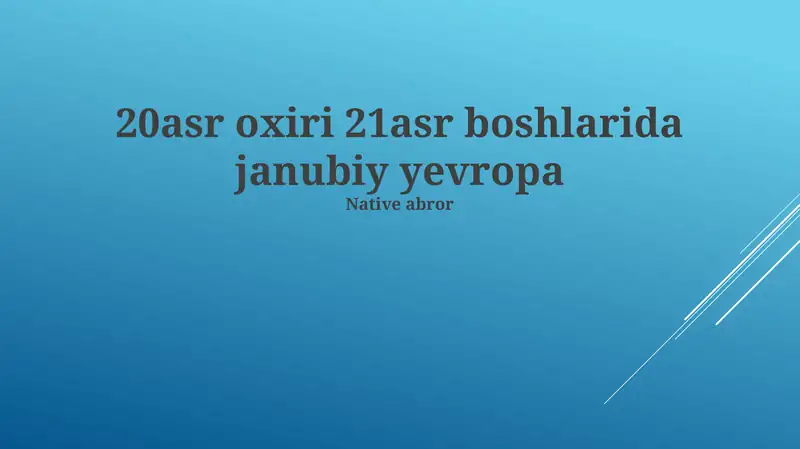 Product slide 1