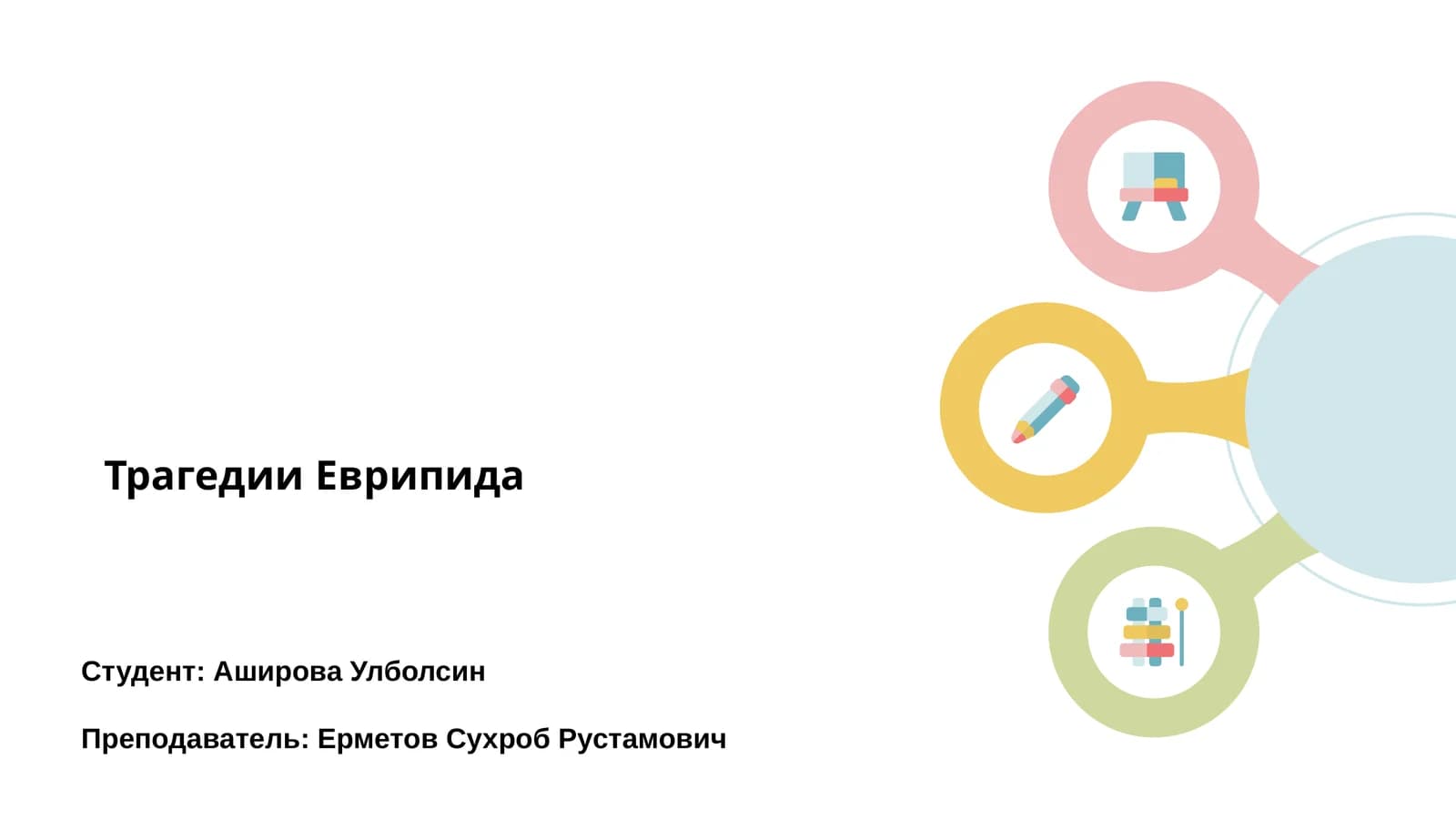 Трагедии Еврипида