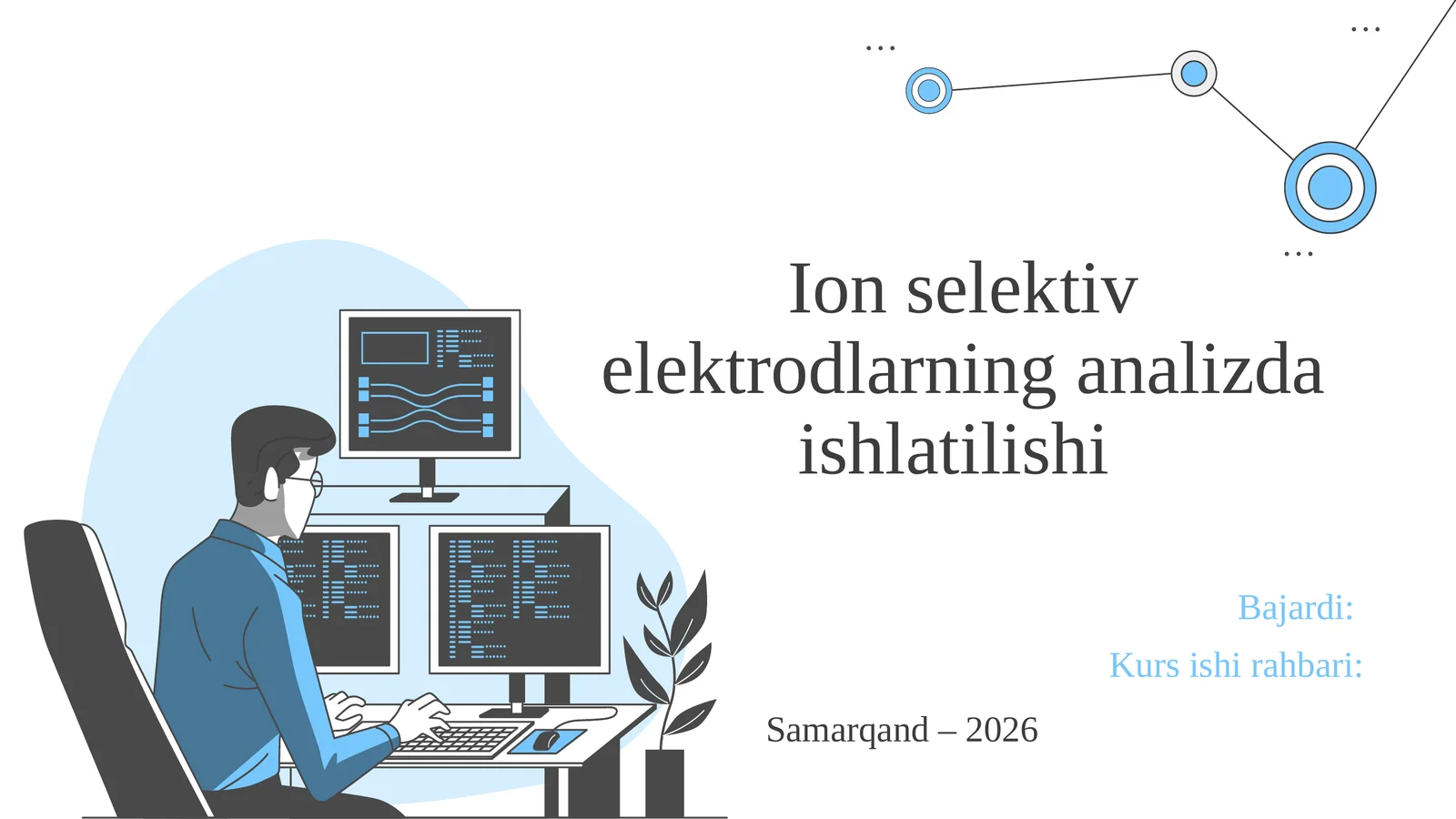 ion-selektiv elektrodlarning analizda ishlatilishi