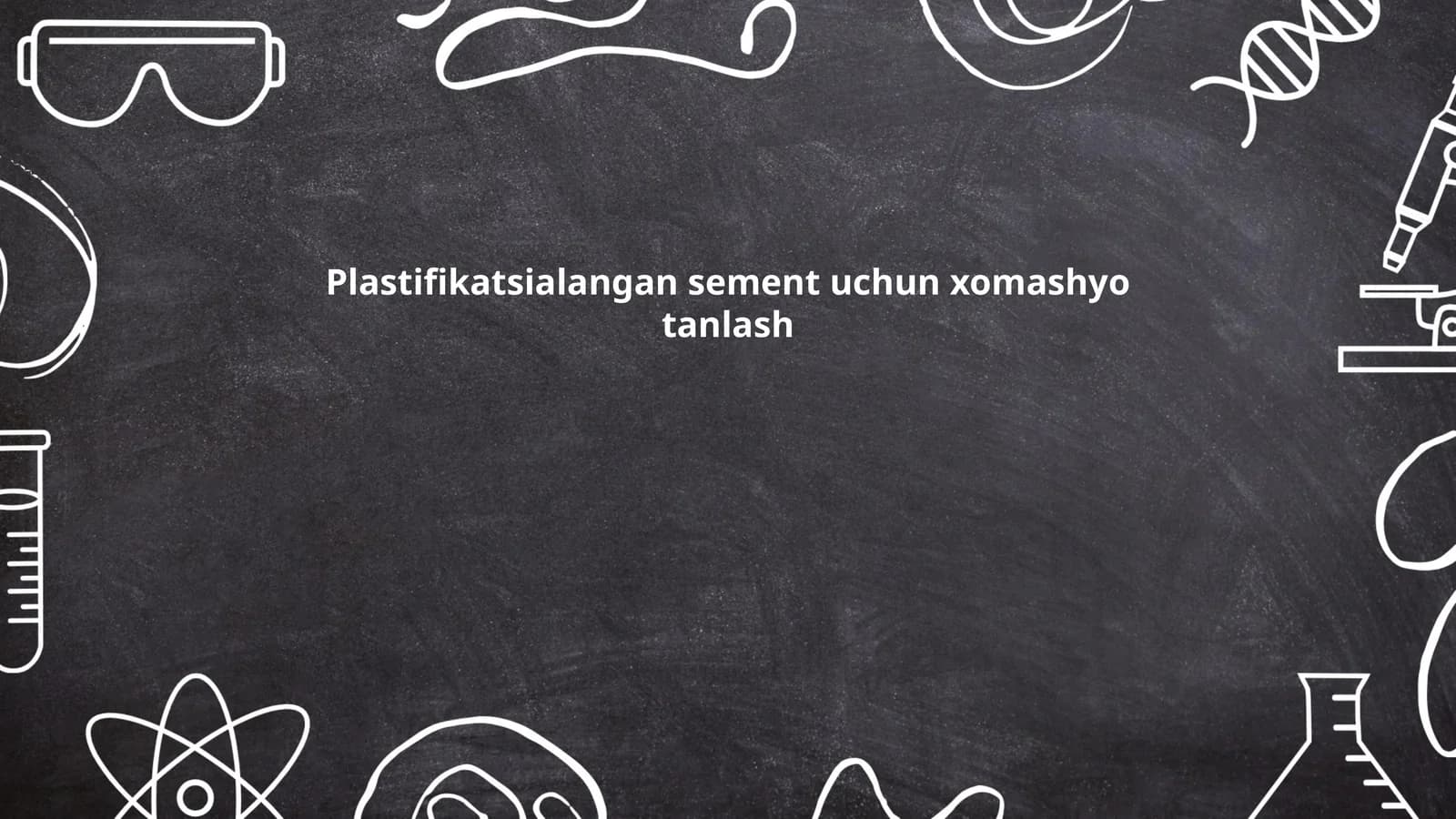 Plastifikatsiyalangan sement