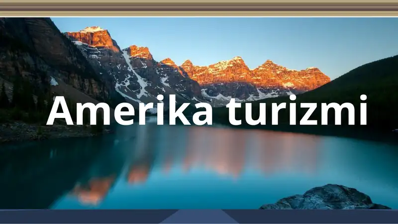 Amerika Turizmi