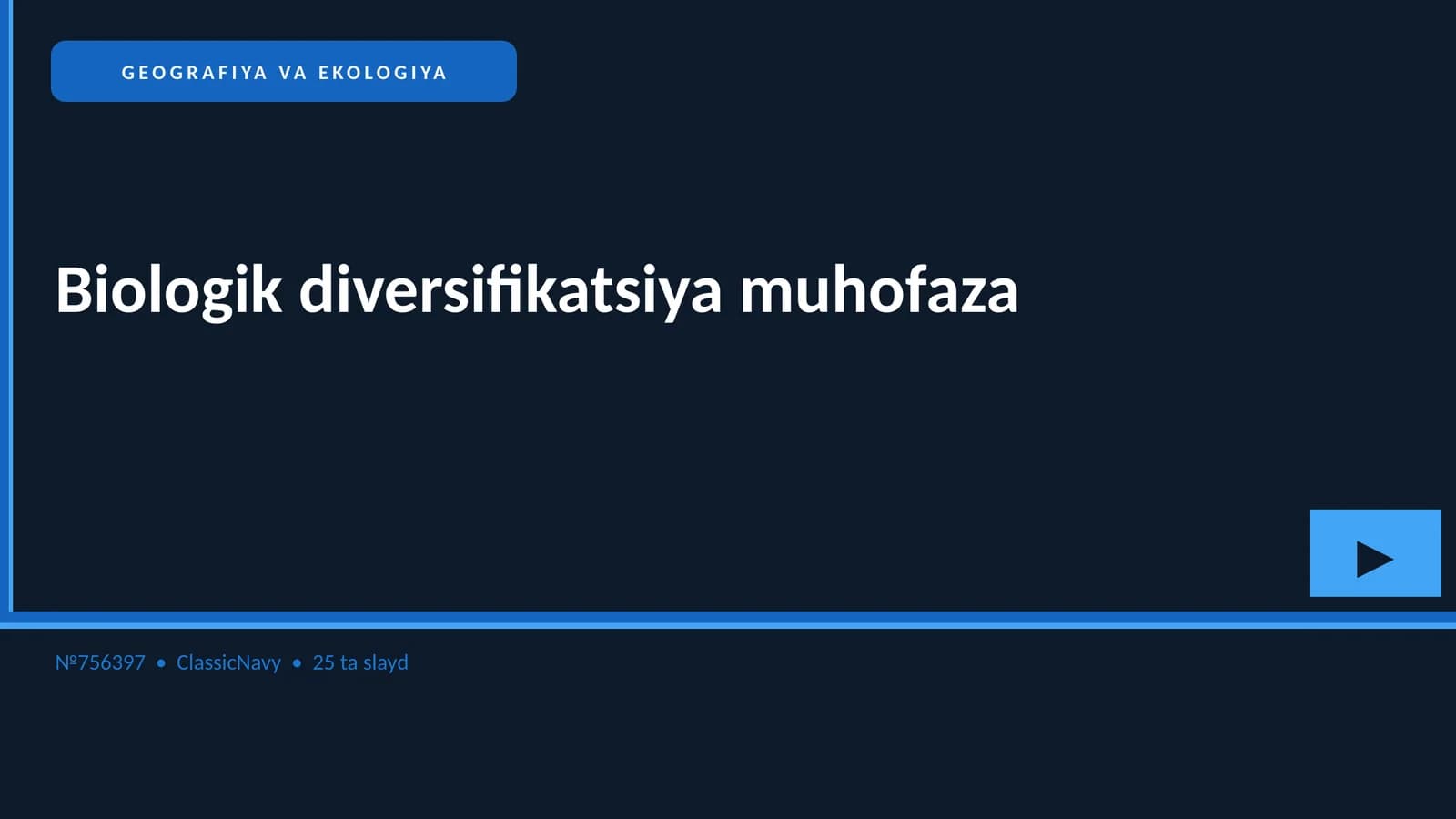 Biologik diversifikatsiya muhofaza