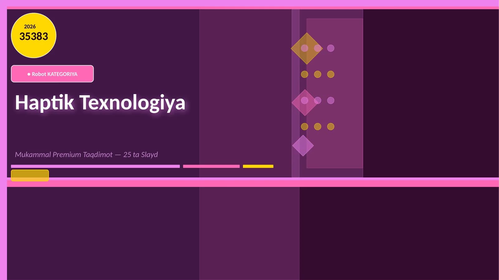 Robot KATEGORIYA