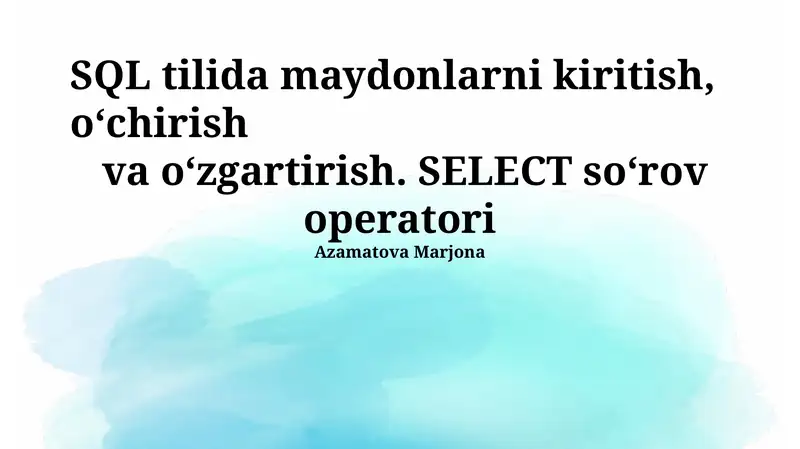 Product slide 1