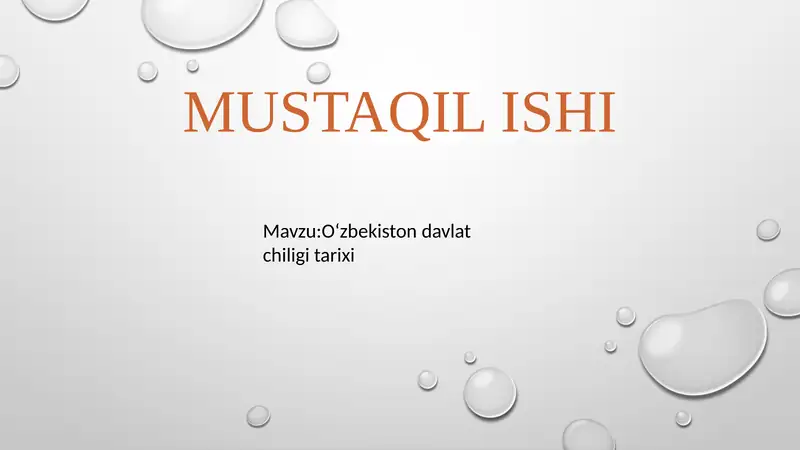 Oʻzbekiston davlatchiligi tarixi