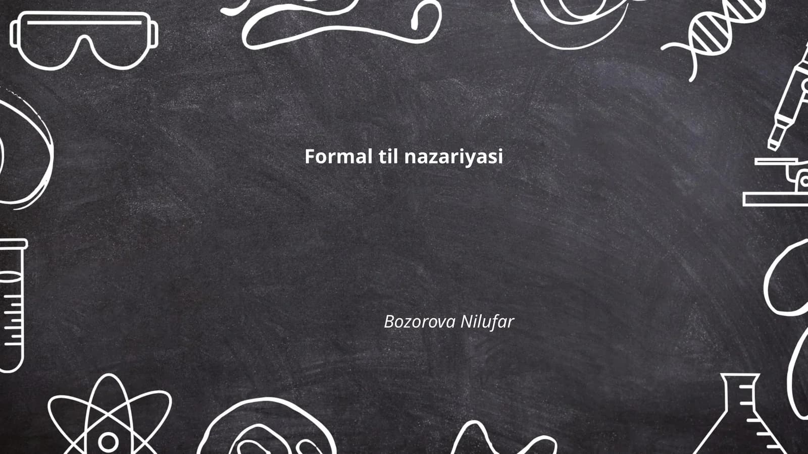 Formal til nazariyasi