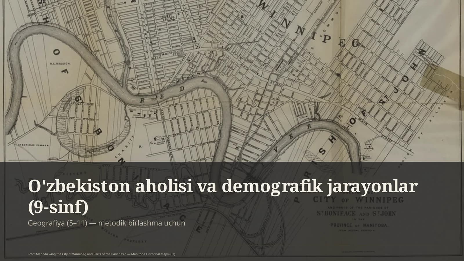 O'zbekiston aholisi va demografik jarayonlar (9-sinf)
