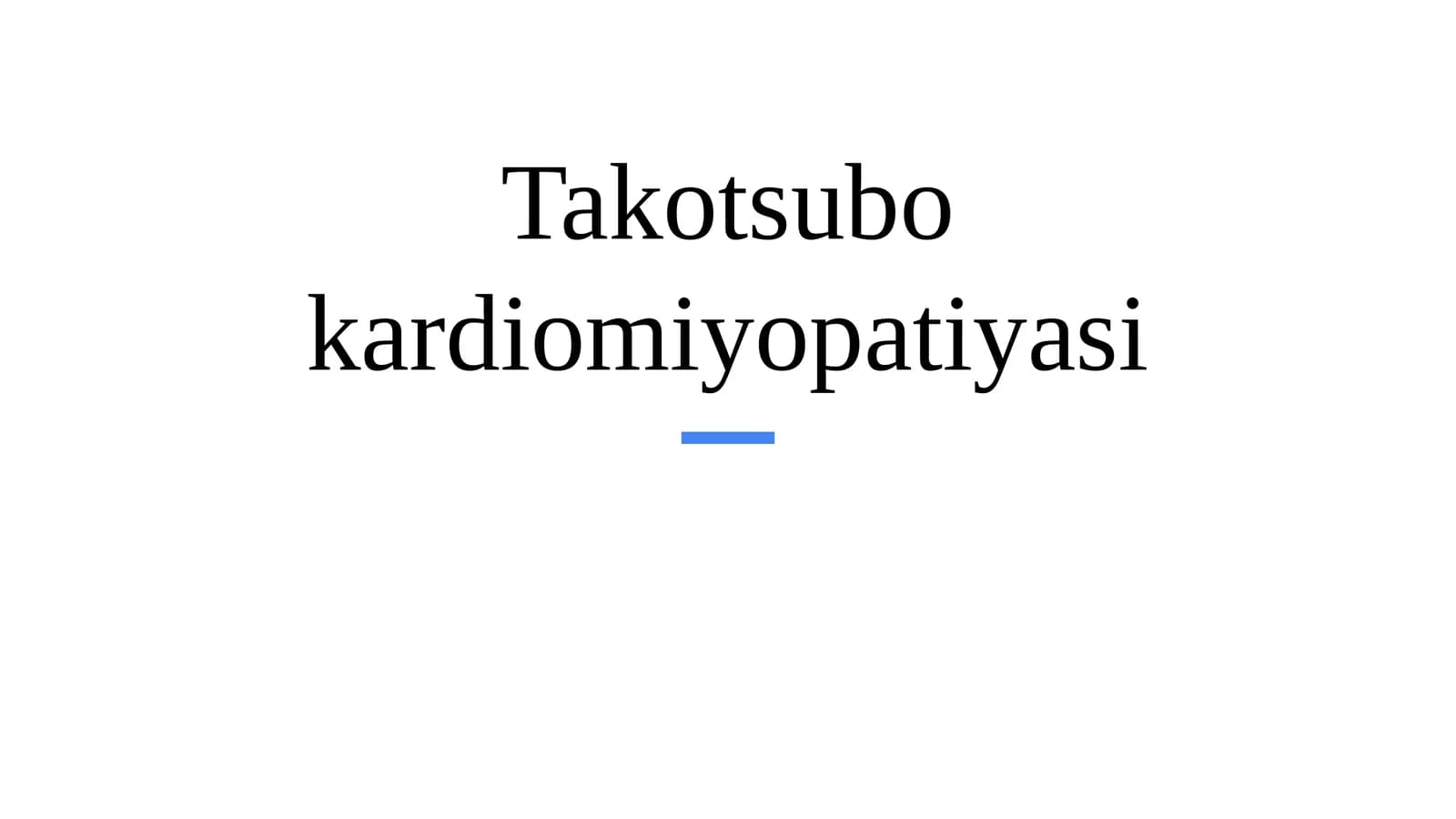 Takotsubo kardiomiopatiyasi (1-variant)