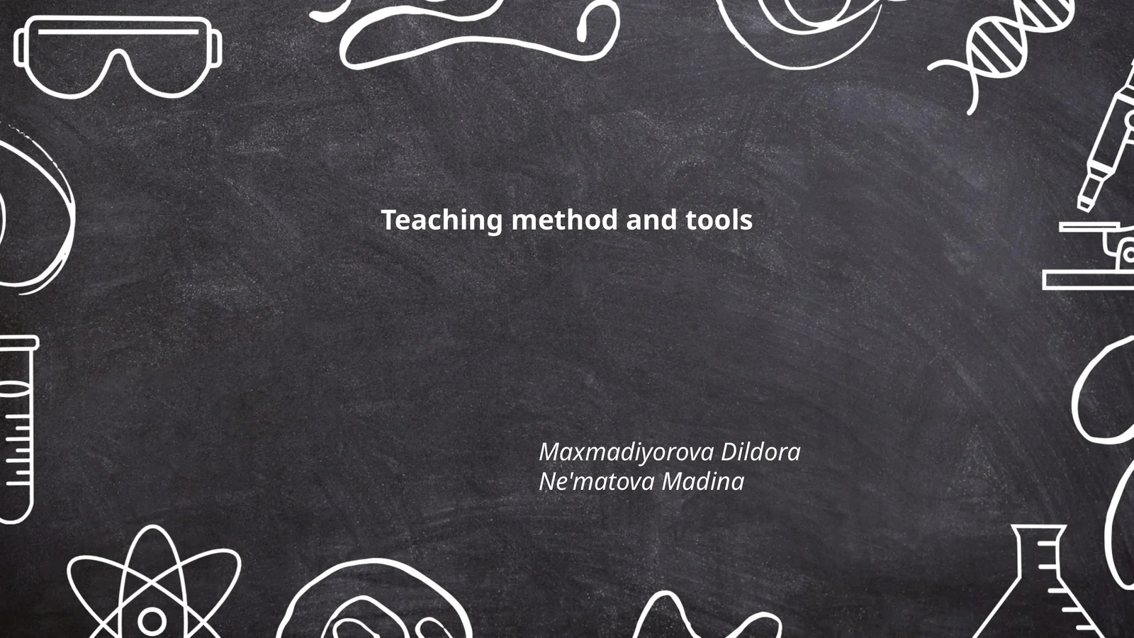 Teaching method and tools
