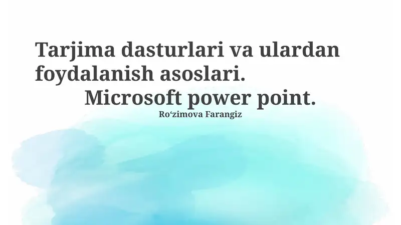 Product slide 1